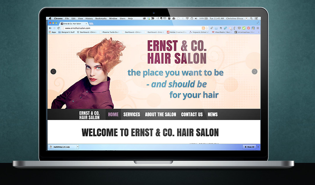 Ernst & Co. Site is live.